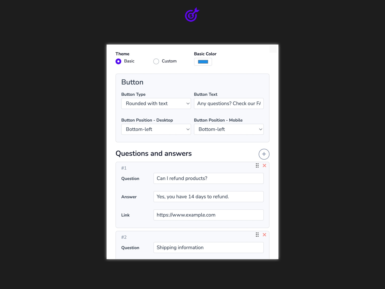 Thumbnail 2 for Smartarget FAQ, a Framer Marketplace plugin by Smartarget.