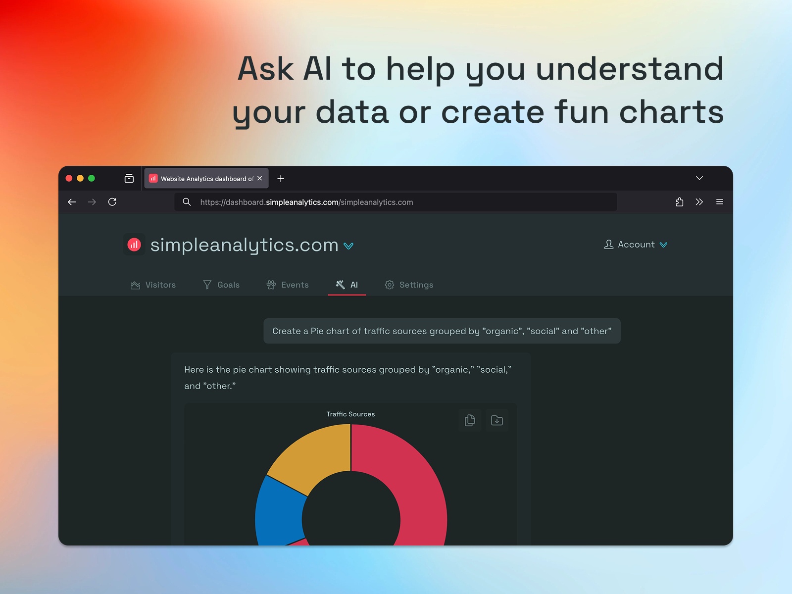 Screenshot 3 for Simple Analytics, a Framer Marketplace plugin by Adriaan van Rossum.