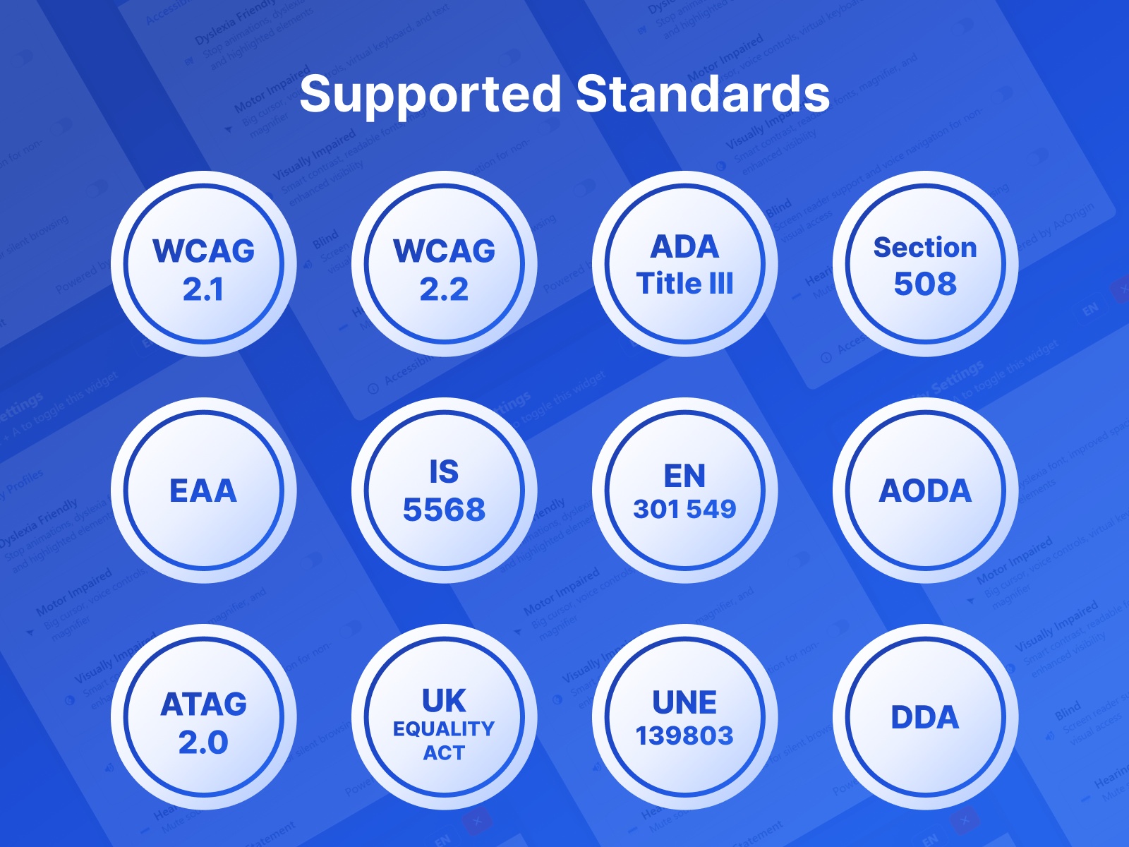 Screenshot 4 for AxOrigin Accessibility, a Framer Marketplace plugin by Ax Developer.