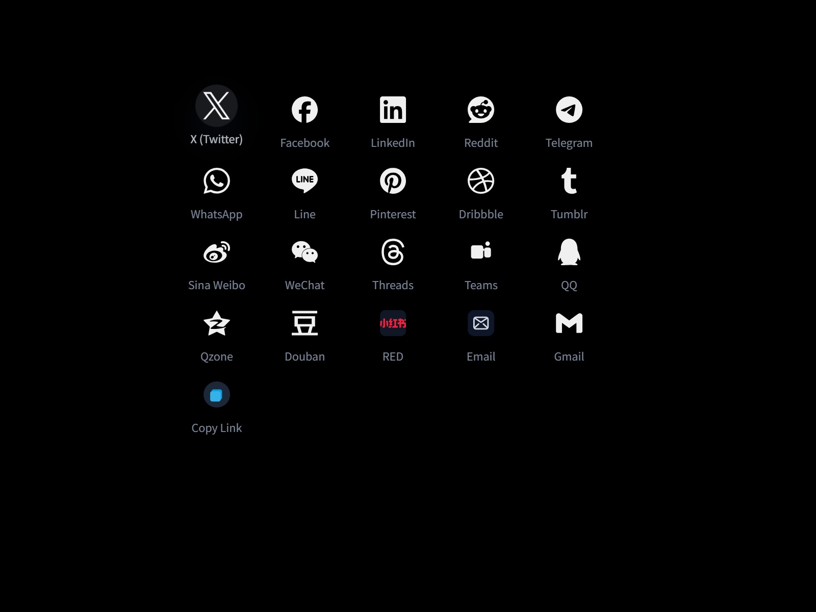 Screenshot 4 for Share 2 Social, a Framer Marketplace plugin by David Liu.