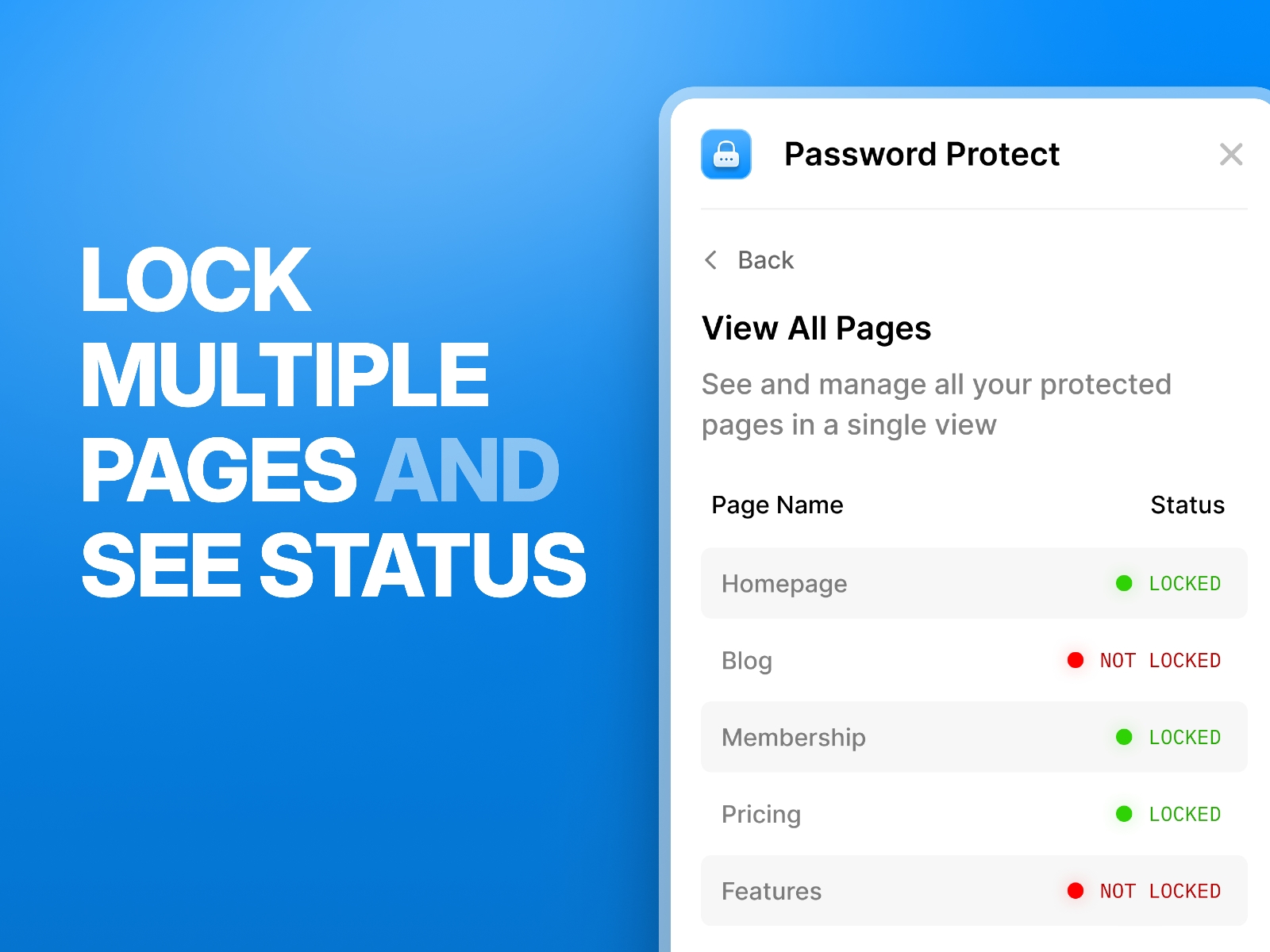 Thumbnail 2 for Password Protect, a Framer Marketplace template by Adheeb.