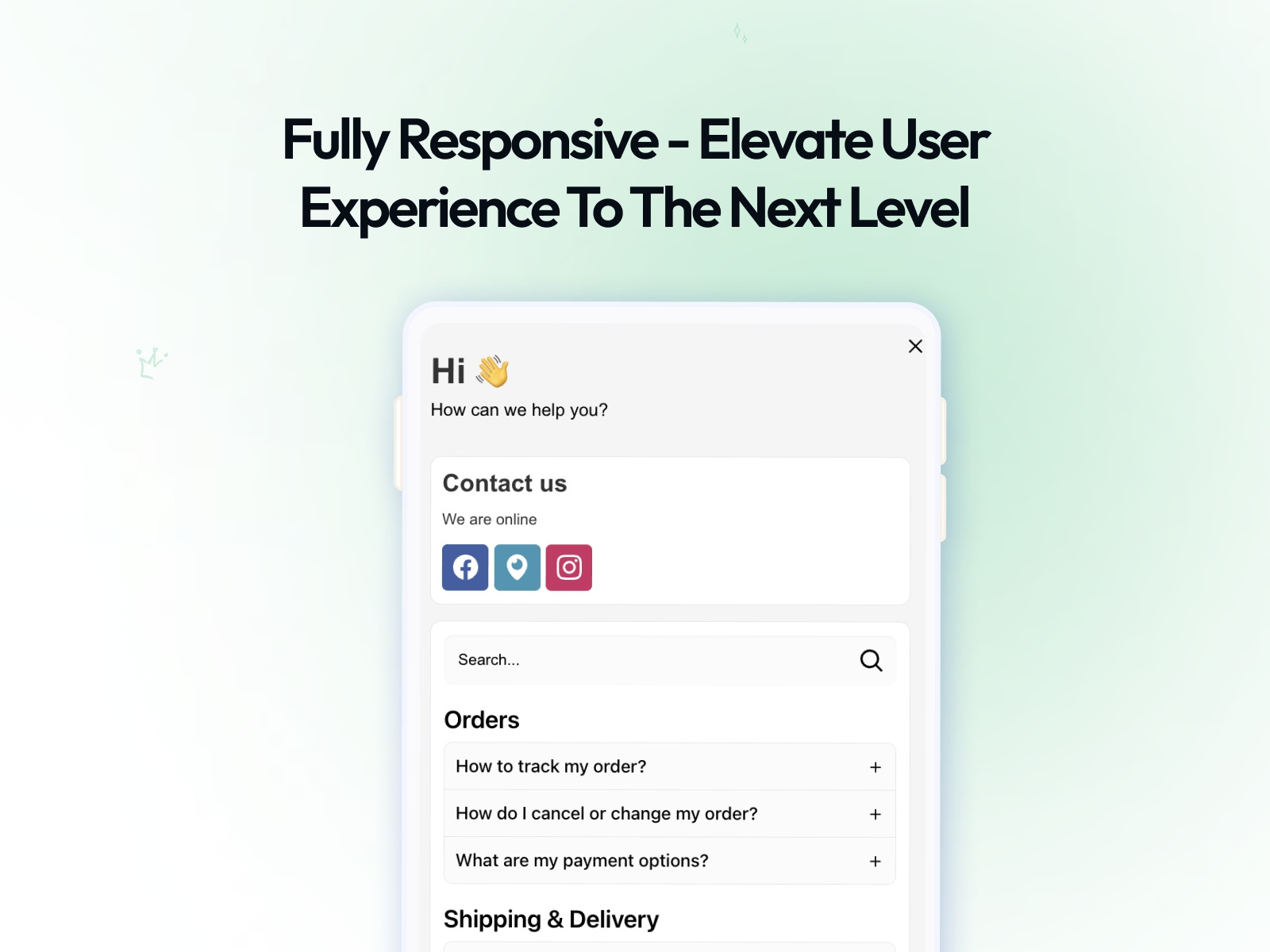Screenshot 4 for PlumSpace: FAQ, a Framer Marketplace plugin by PlumSpace.