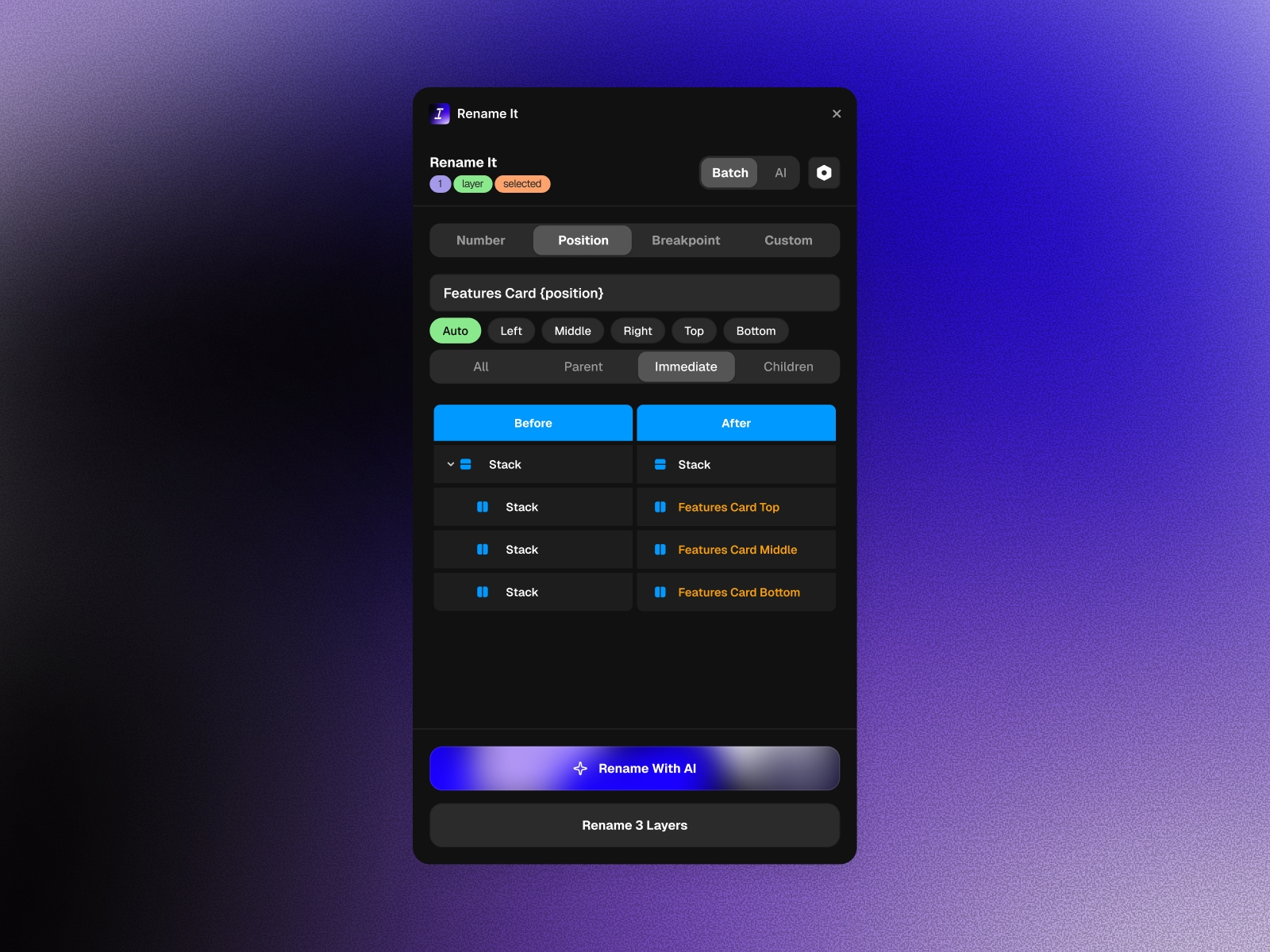 Thumbnail 1 for Rename It, a Framer Marketplace template by Iklil Najma Muqtafa.