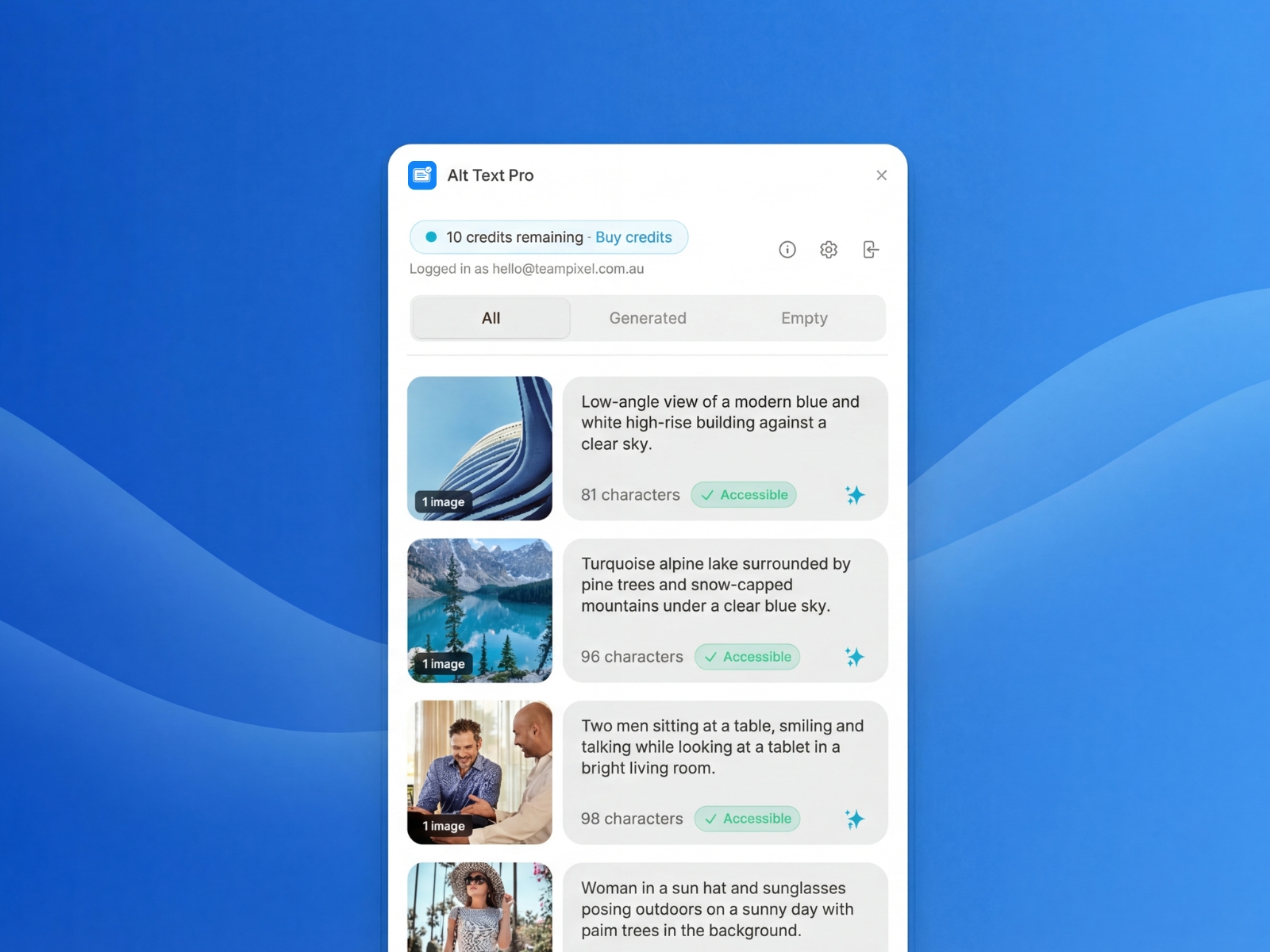 Thumbnail 1 for Alt Text Pro, a Framer Marketplace plugin by Aidan Looker.