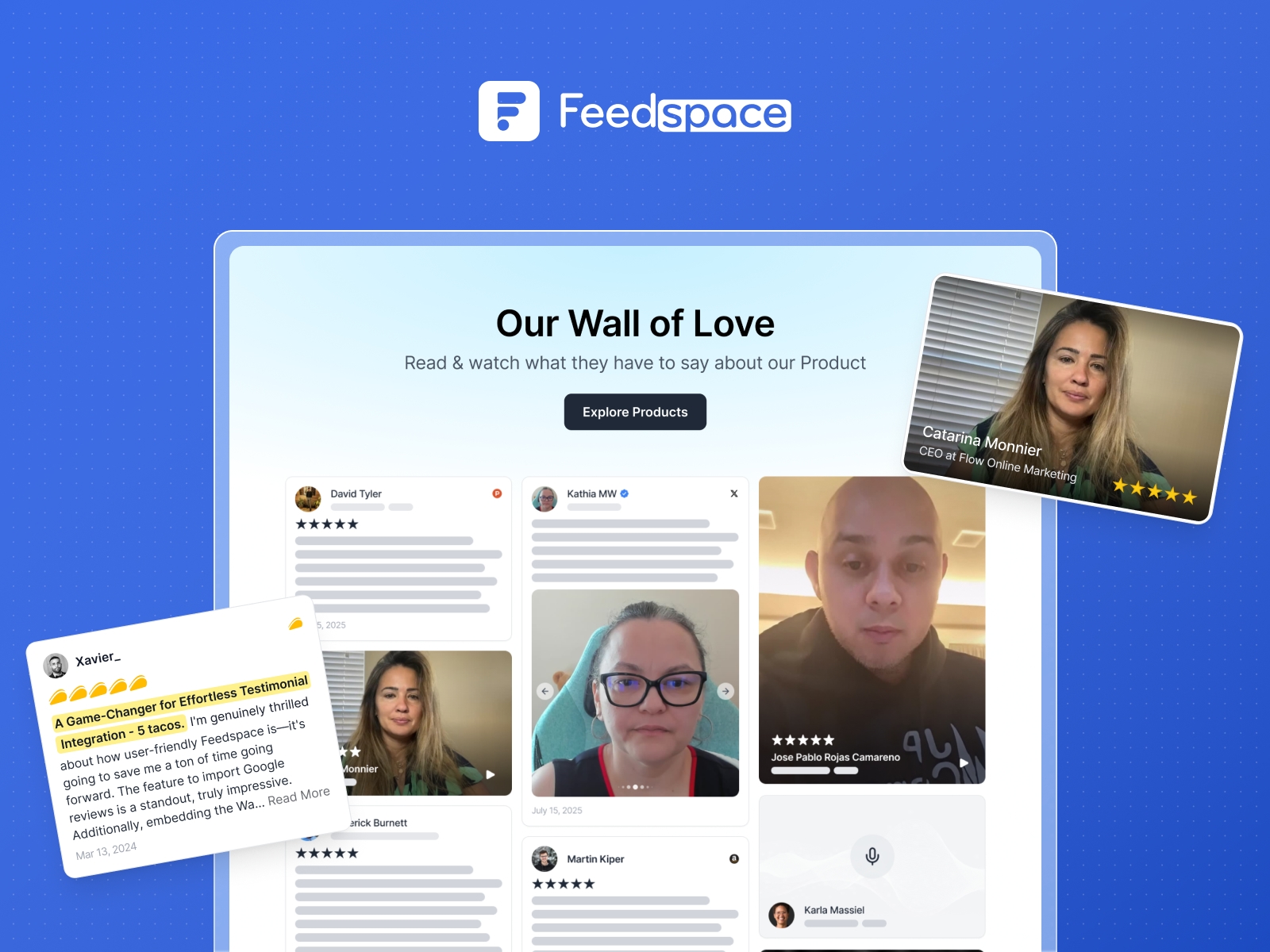 Thumbnail 1 for Feedspace Review Widgets, a Framer Marketplace template by Feedspace Dev.