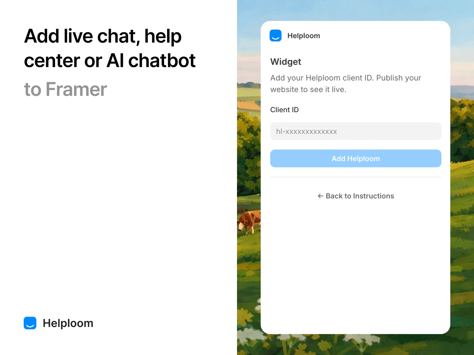 Thumbnail 2 for Helploom, a Framer Marketplace template by Preet Mishra.