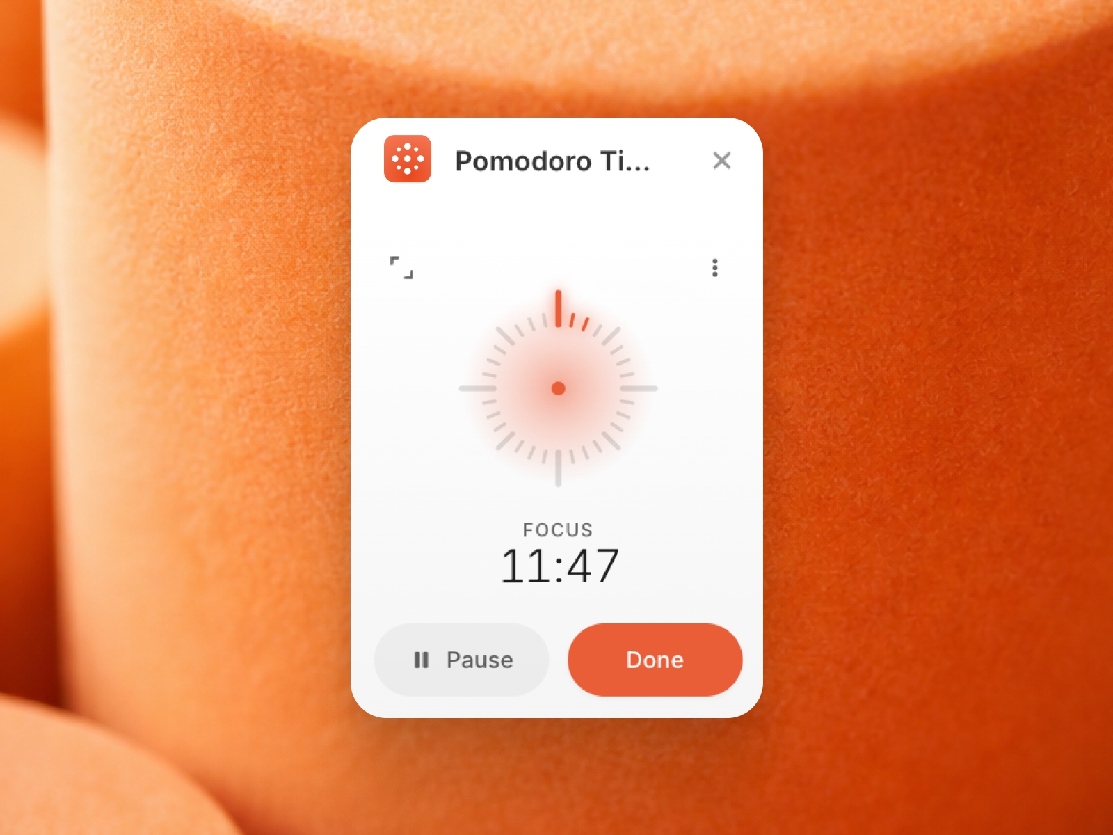 Thumbnail 1 for Pomodoro Timer, a Framer Marketplace template by Sanna Granqvist.