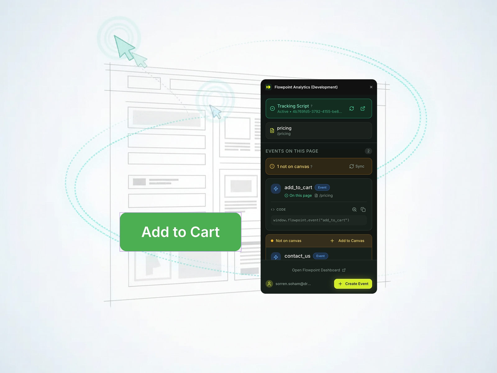 Screenshot 3 for Flowpoint Analytics, a Framer Marketplace plugin by Flowpoint.