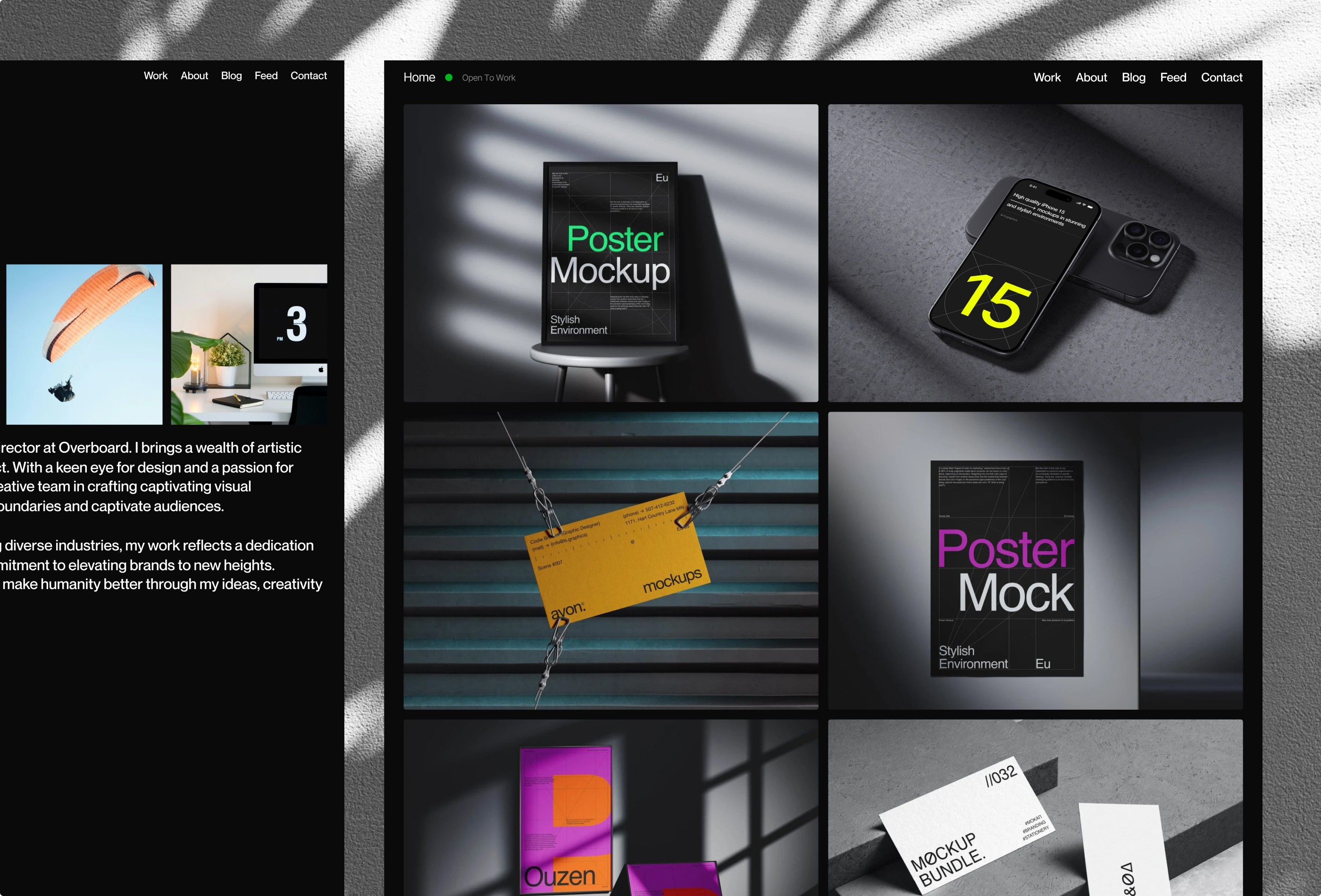 Screenshot 3 for Kenjoo, a Framer Marketplace template by Flowbyherox.