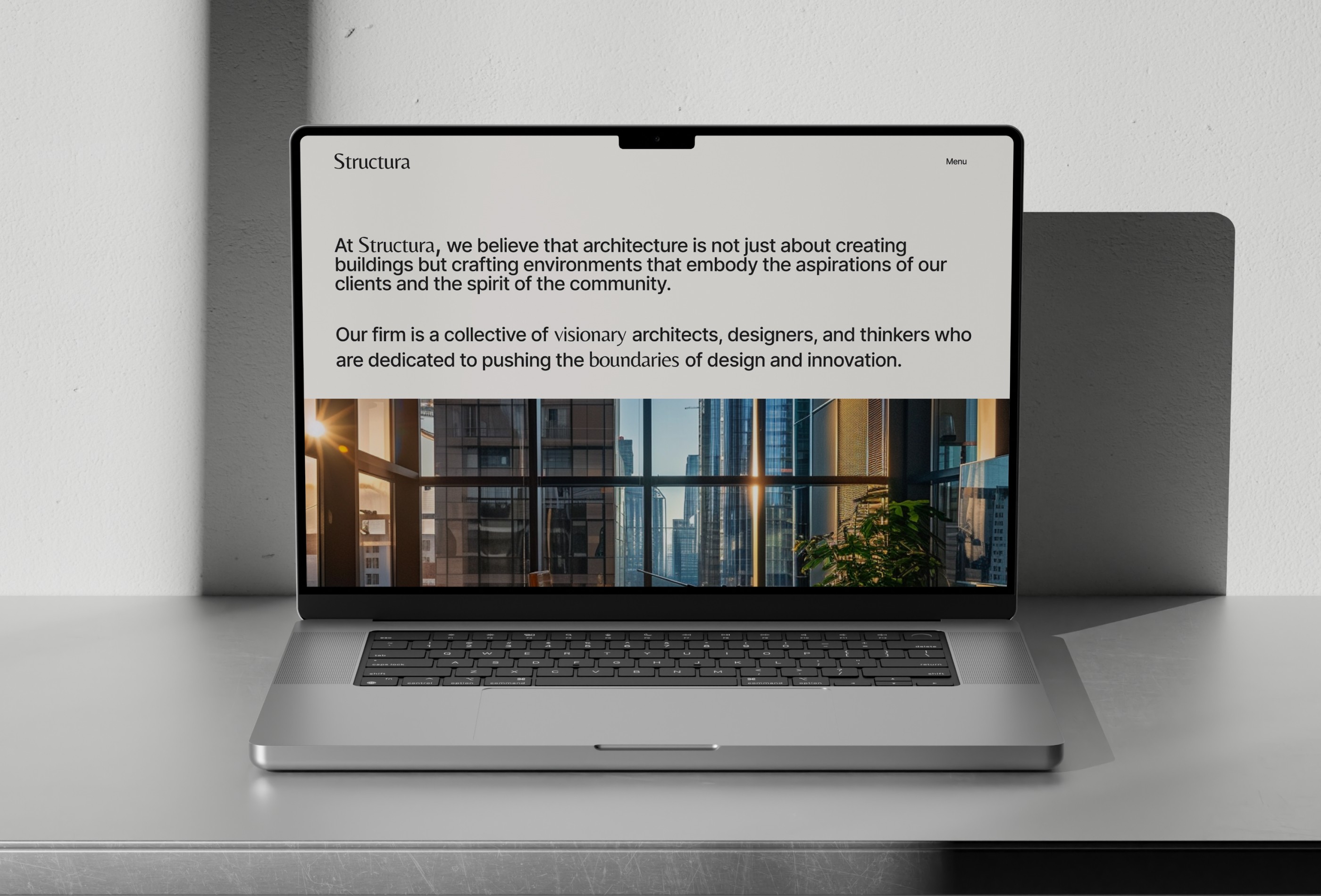 Screenshot 3 for Structura, a Framer Marketplace template by Lavi Design Studio.