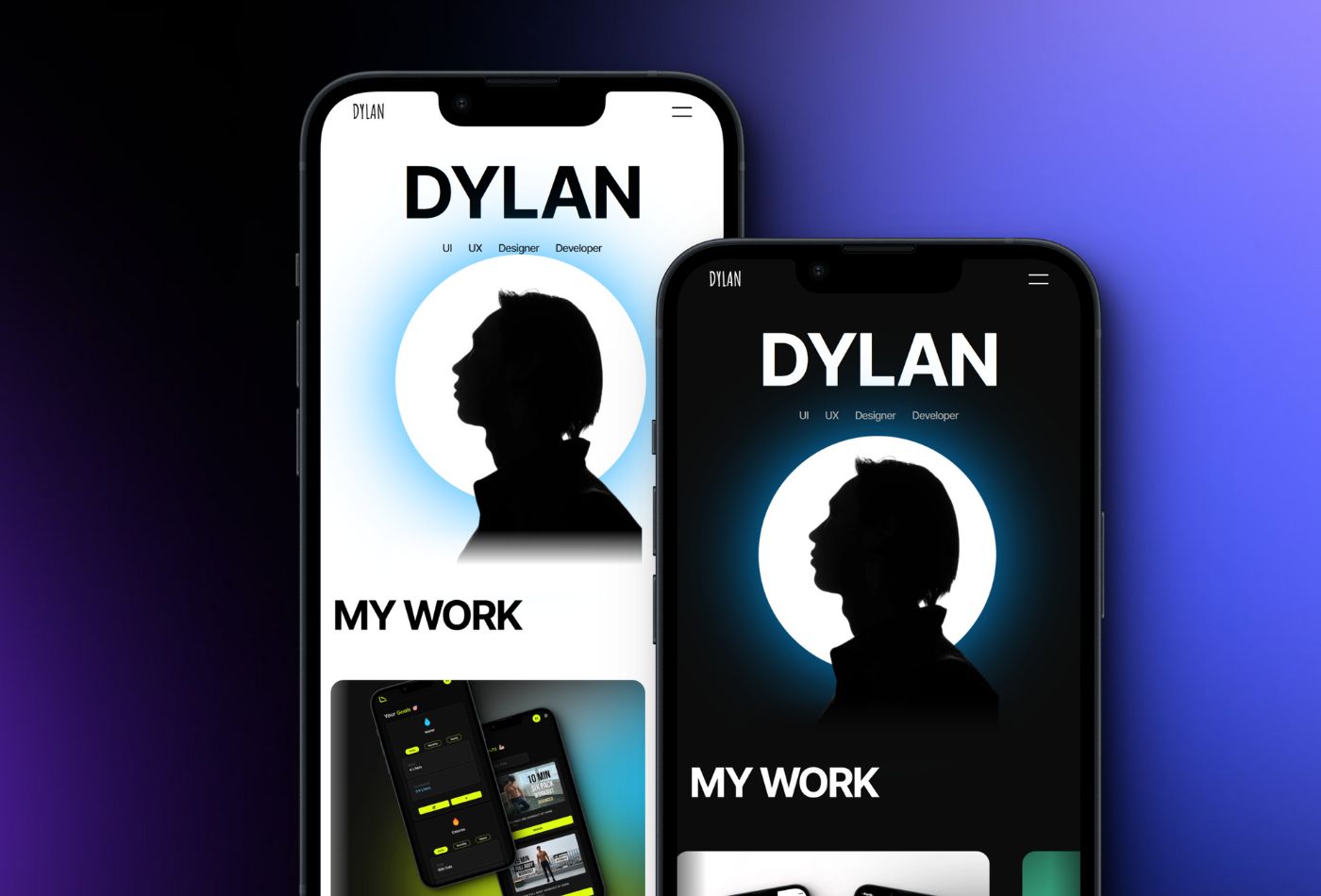 Screenshot 3 for DylanCroft, a Framer Marketplace template by Krutik Maru.