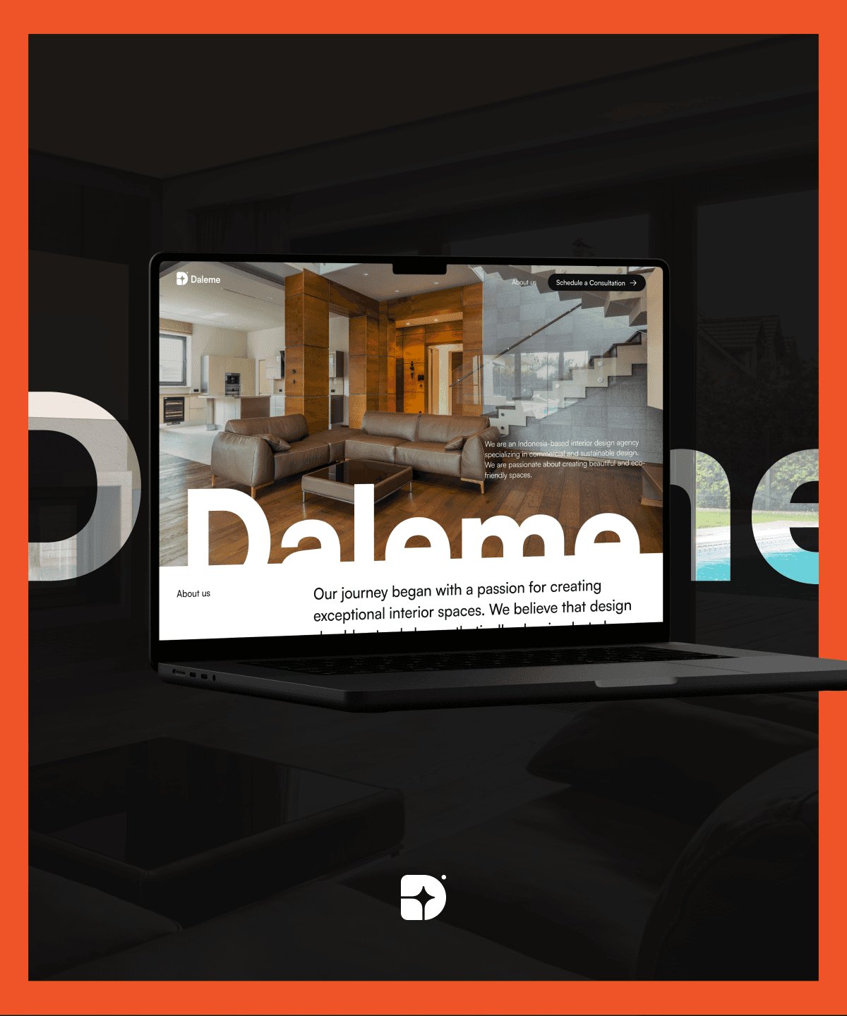 Thumbnail 1 for DalemeInterior, a Framer Marketplace template by Rudityas Wahyu.