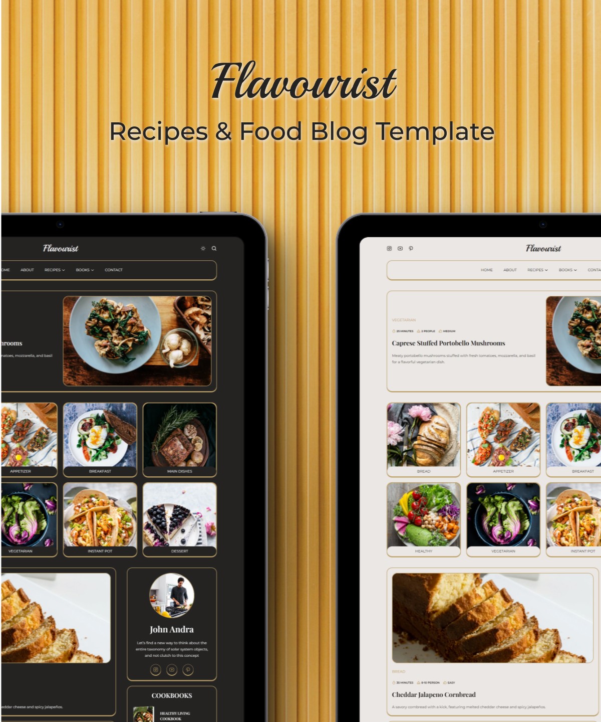 Thumbnail 1 for Flavourist, a Framer Marketplace template by AzebThemes.