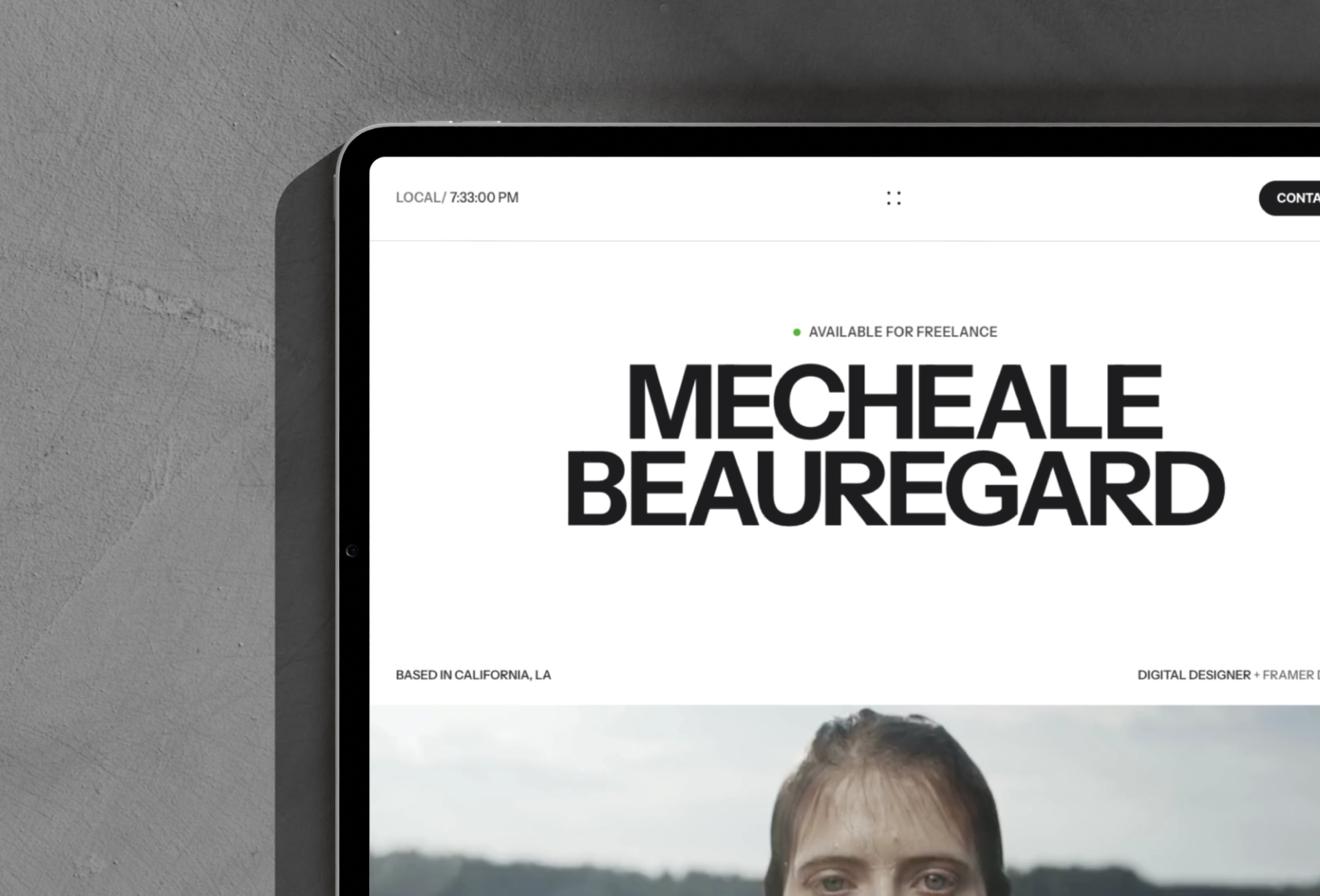Screenshot 2 for Bronx, a Framer Marketplace template by Westhill Studio.