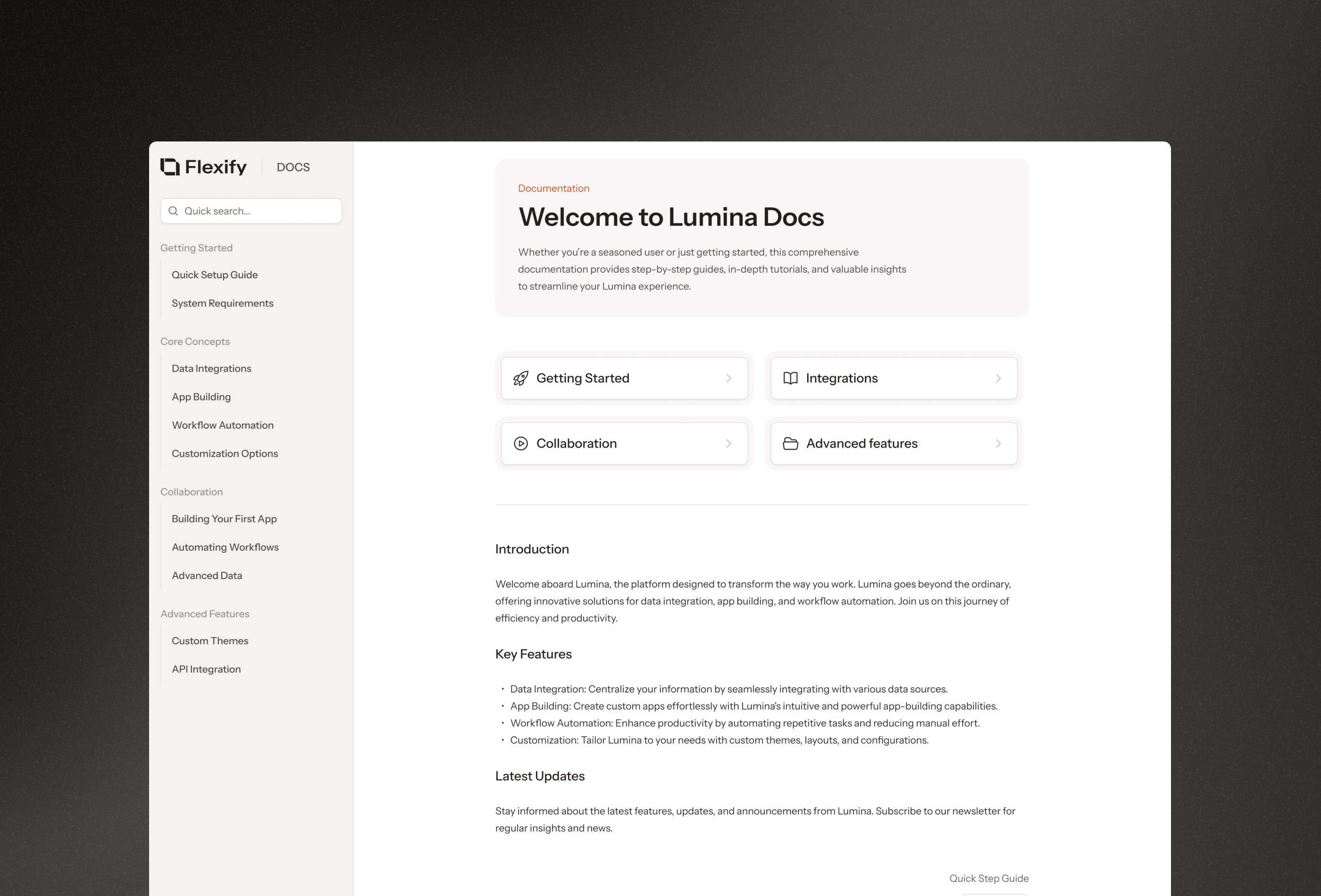 Screenshot 3 for Flexify, a Framer Marketplace template by Dmytri Ivanov.