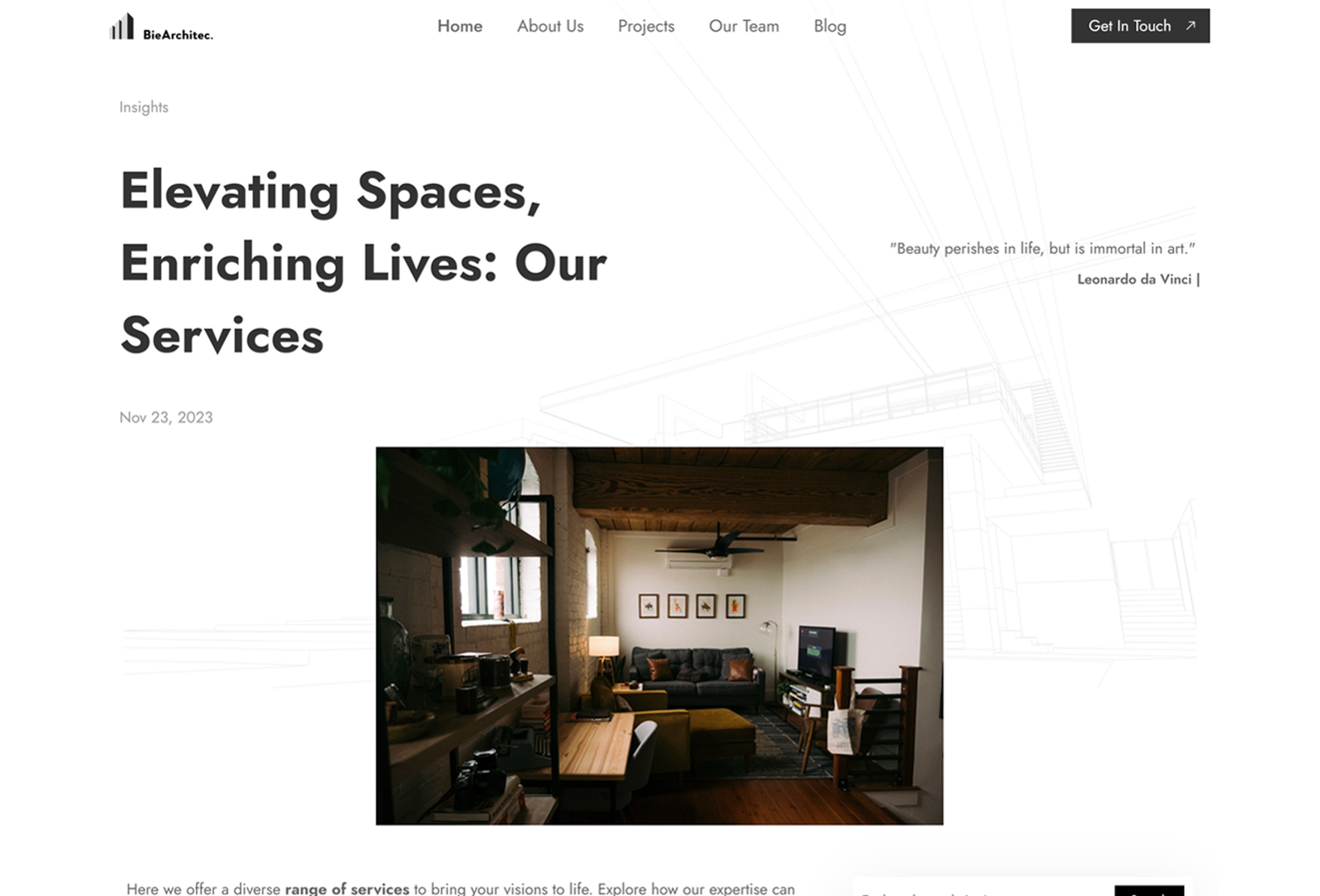 Screenshot 3 for Anatomy, a Framer Marketplace template by Template Theater.