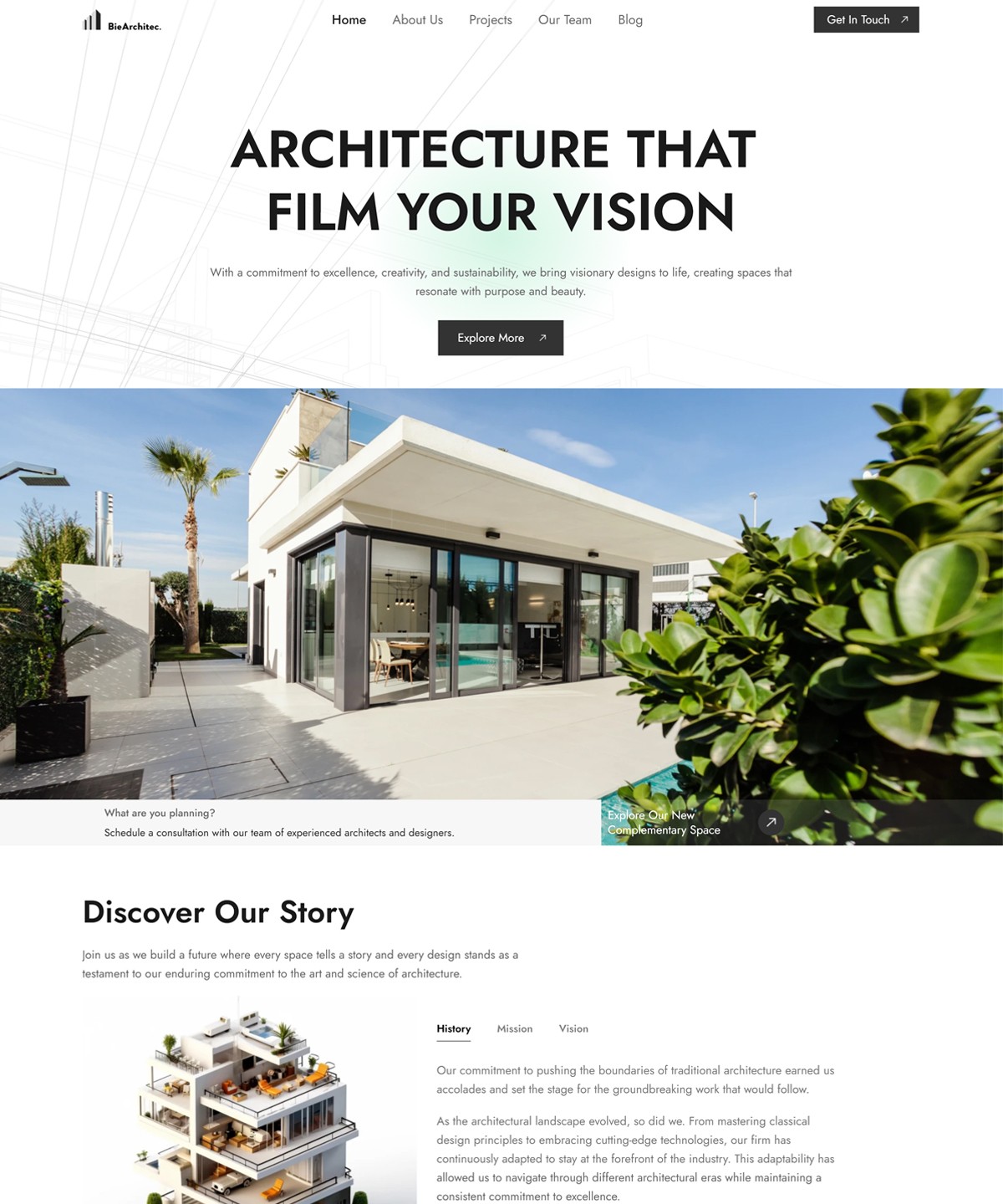 Screenshot 1 for Anatomy, a Framer Marketplace template by Template Theater.