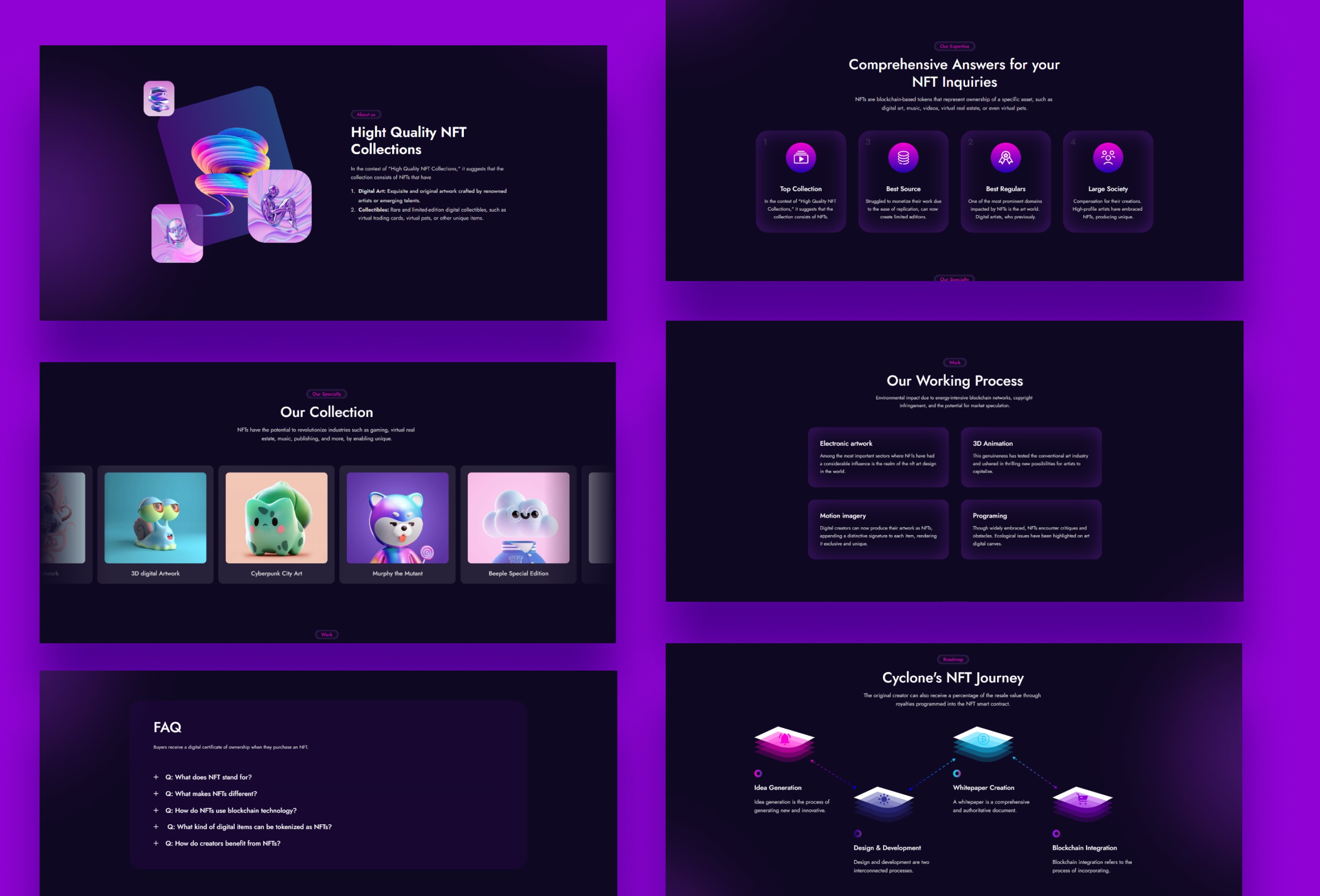 Screenshot 4 for Niyo, a Framer Marketplace template by Framerflow.