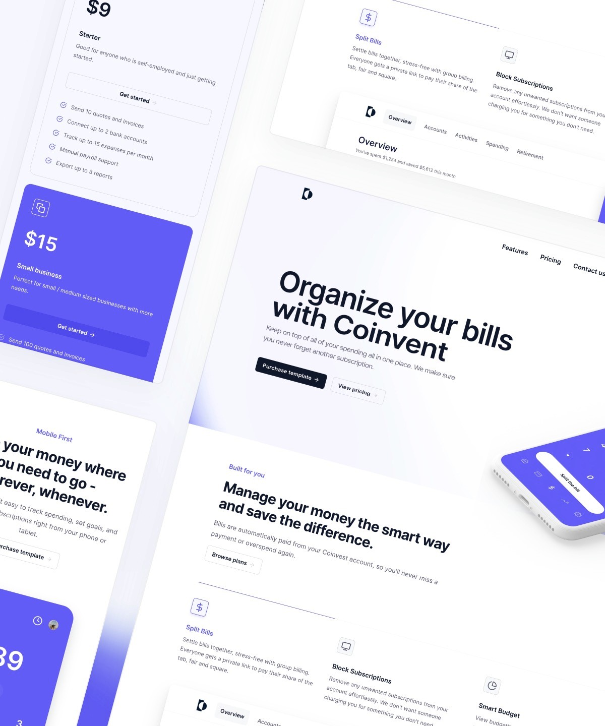 Thumbnail 1 for Coinvent, a Framer Marketplace template by Connelly Rader.