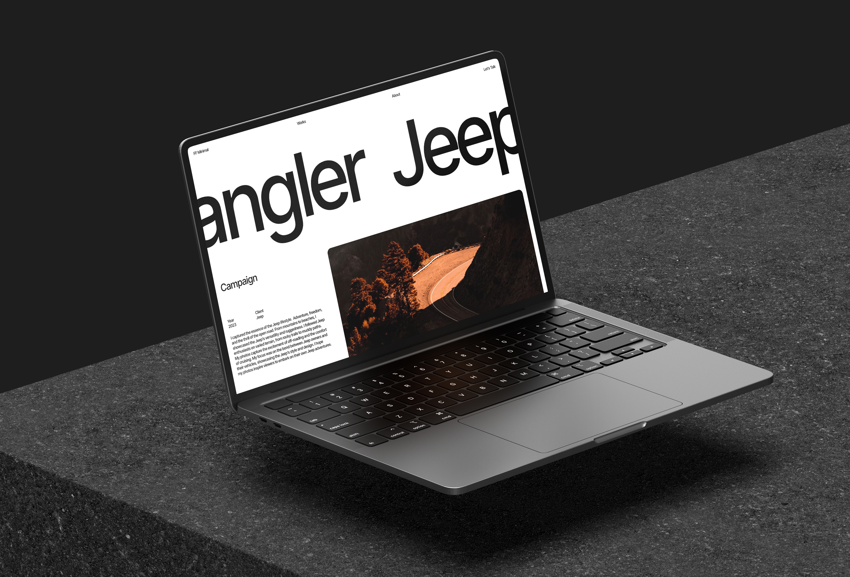 Thumbnail 2 for FFMinimal, a Framer Marketplace template by Favorit × Frame.