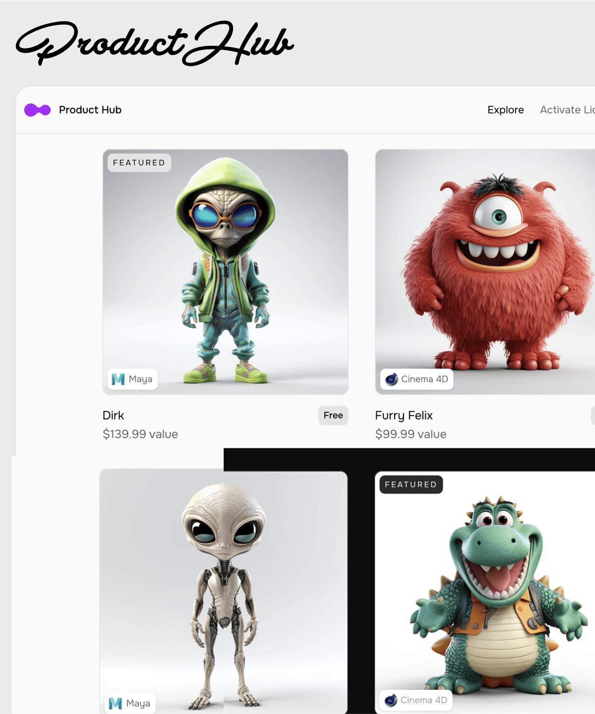 Thumbnail 1 for Product Hub, a Framer Marketplace template by Danny Sapio.