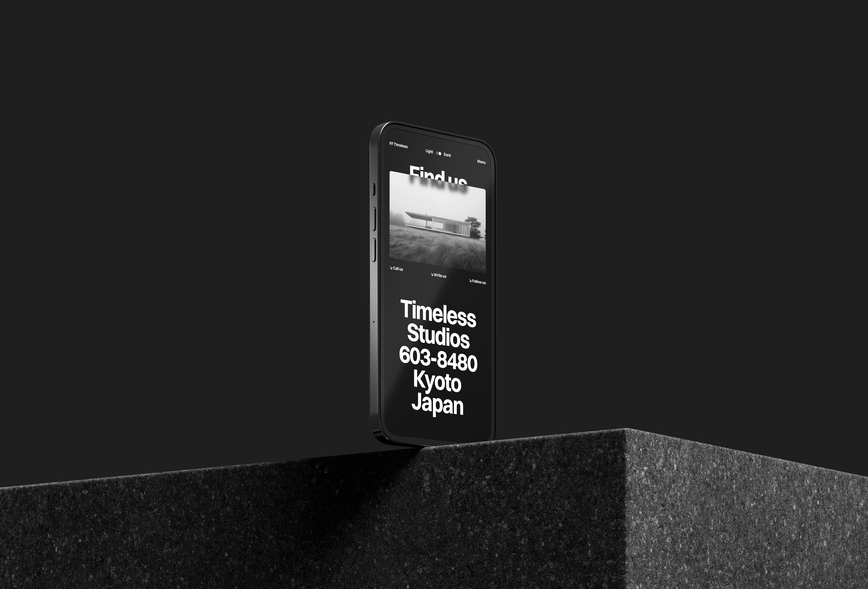 Screenshot 4 for FF Timeless, a Framer Marketplace template by Favorit × Frame.