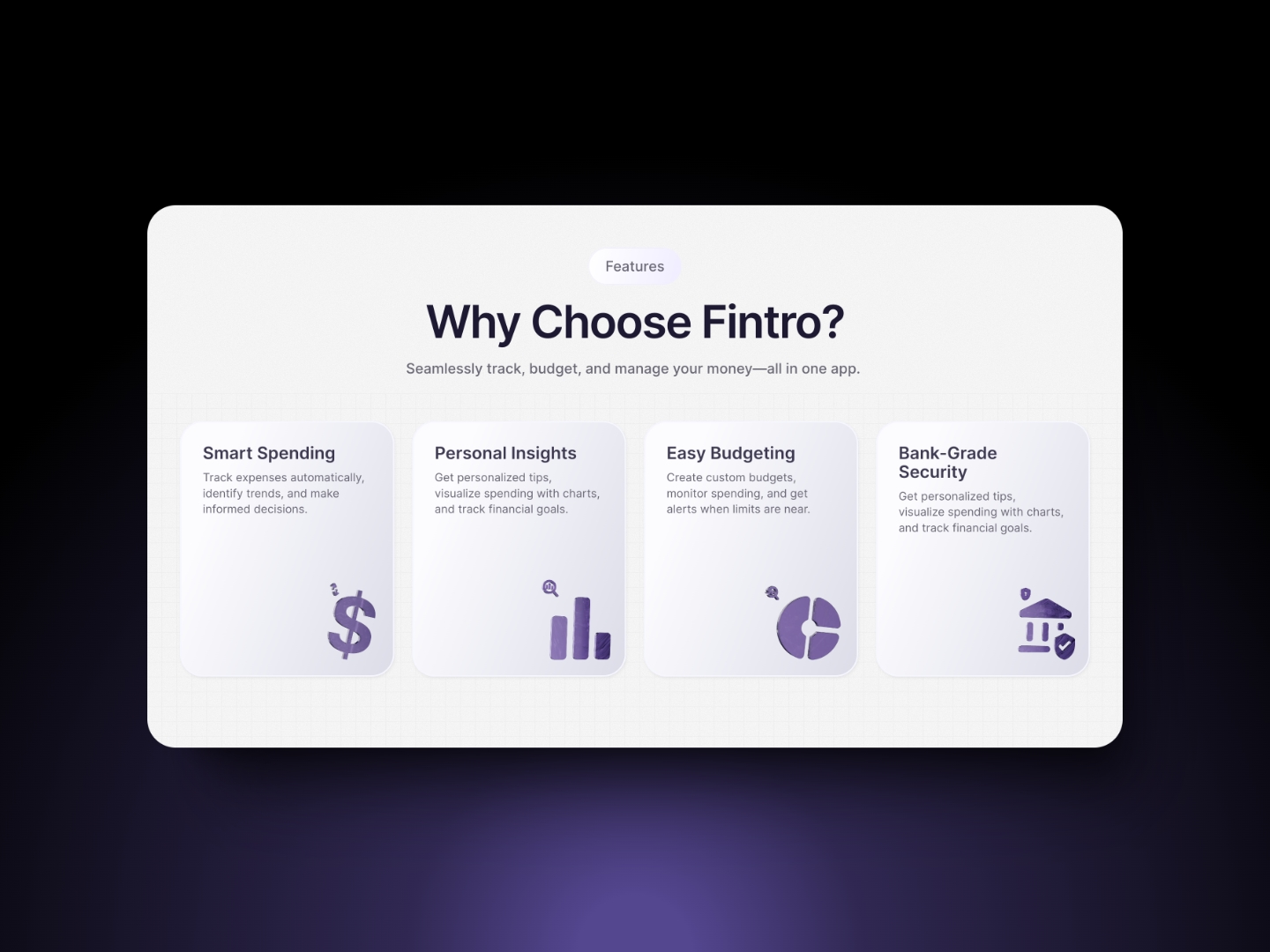 Thumbnail 2 for Fintro, a Framer Marketplace template by Framer Lists.