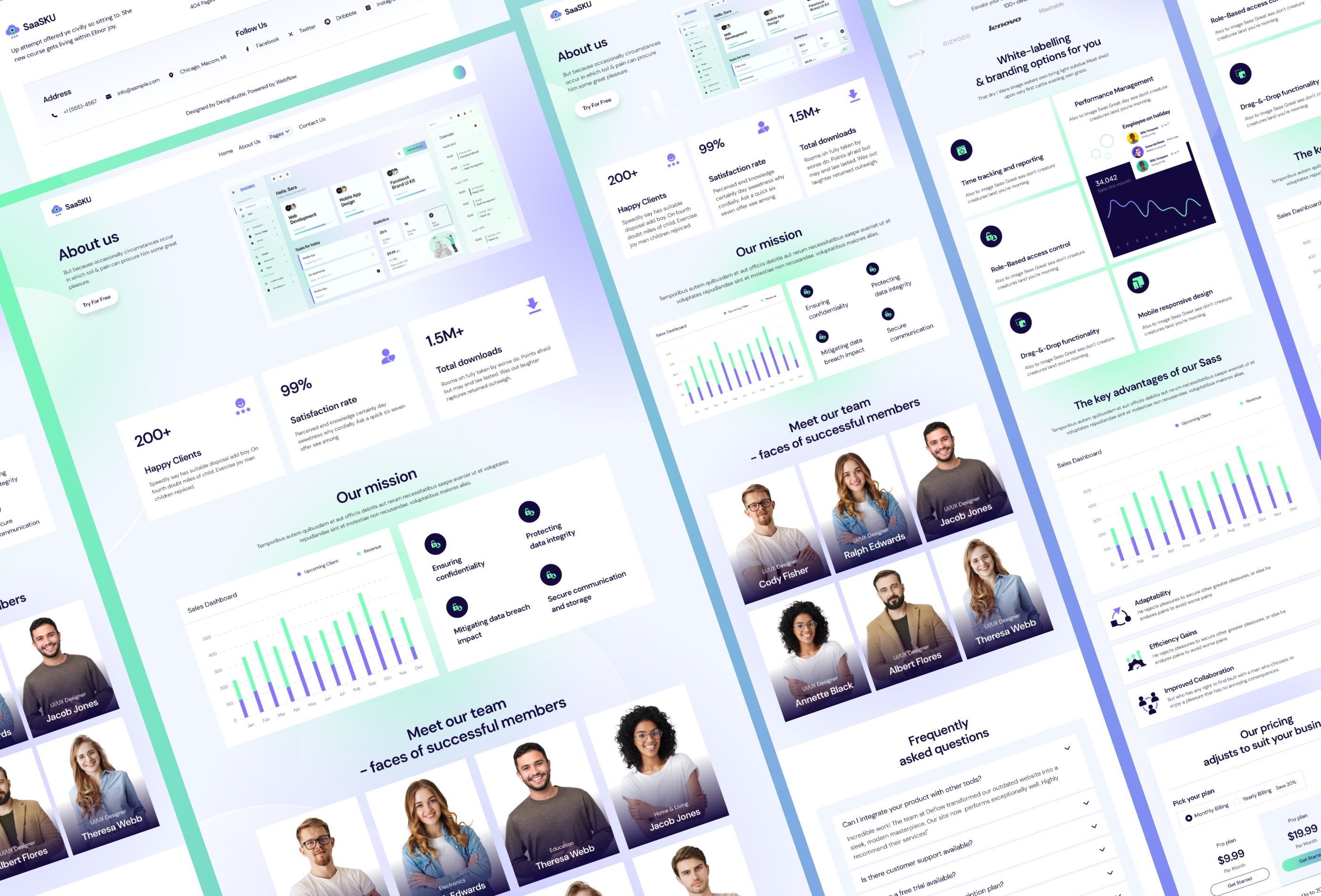 Thumbnail 2 for Sassku, a Framer Marketplace template by Design Kuthir.