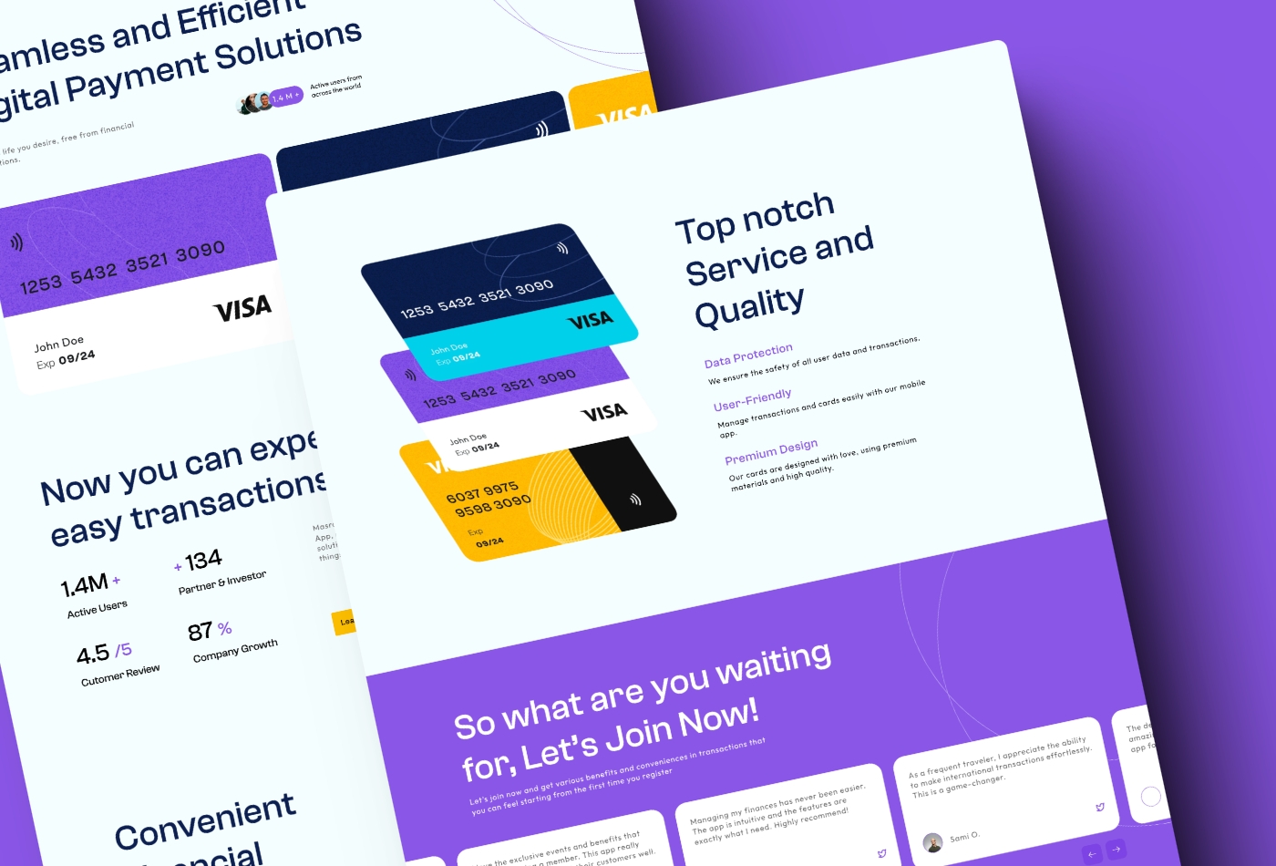 Thumbnail 2 for Masraf, a Framer Marketplace template by Mejed Alkoutaini.