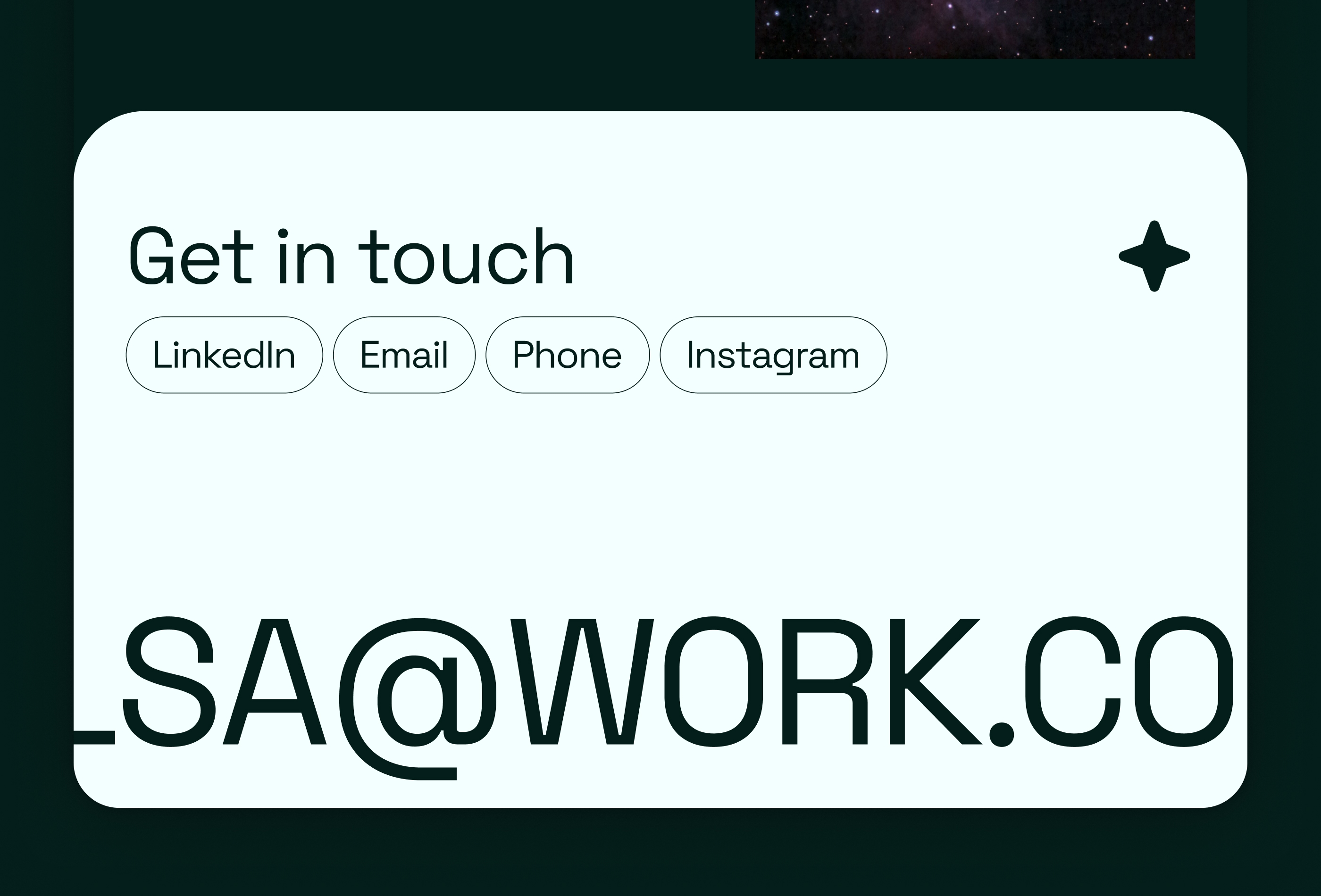 Screenshot 4 for ElsasPortfolio, a Framer Marketplace template by Marco Amato.