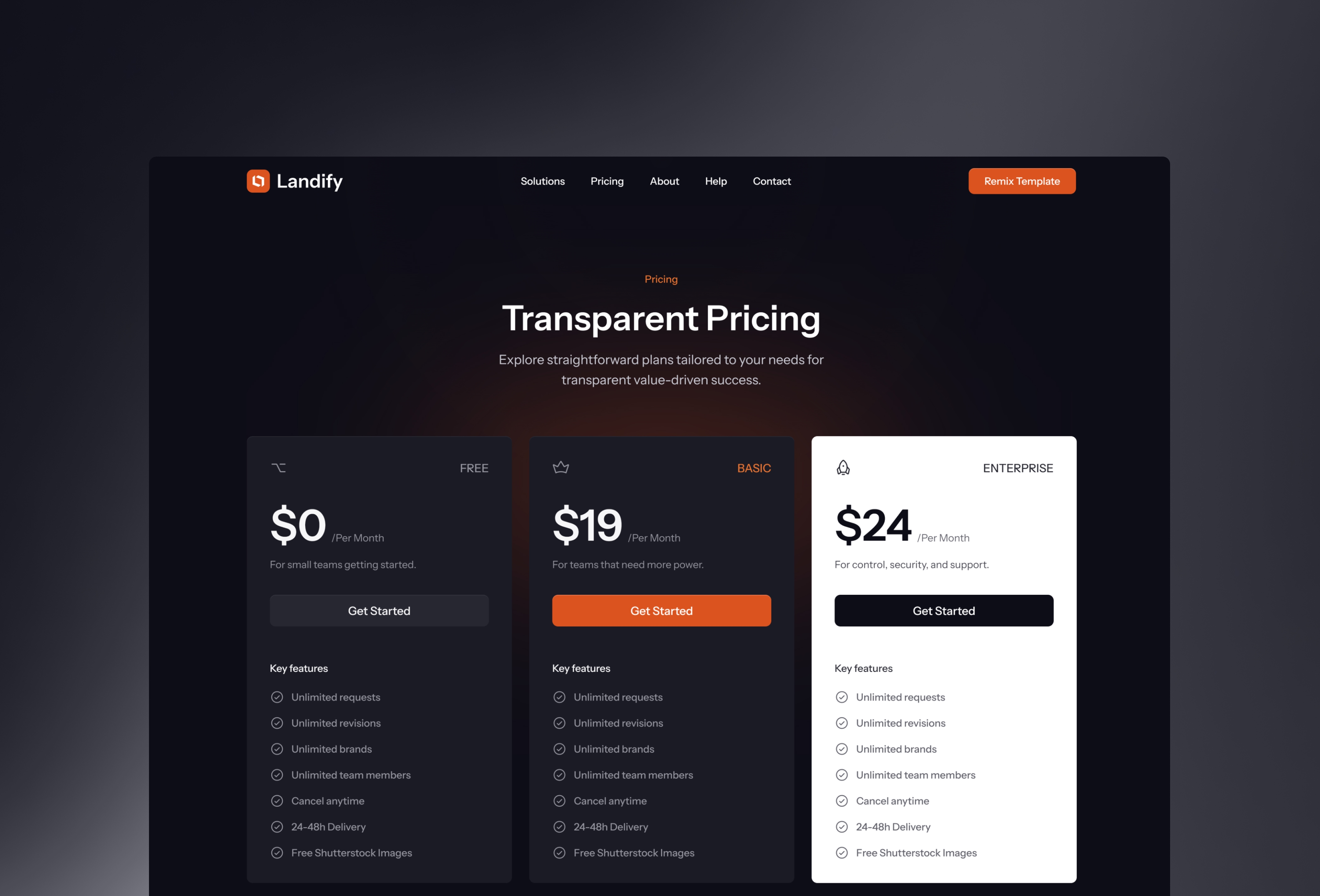 Screenshot 2 for Startify , a Framer Marketplace template by Dmytri Ivanov.