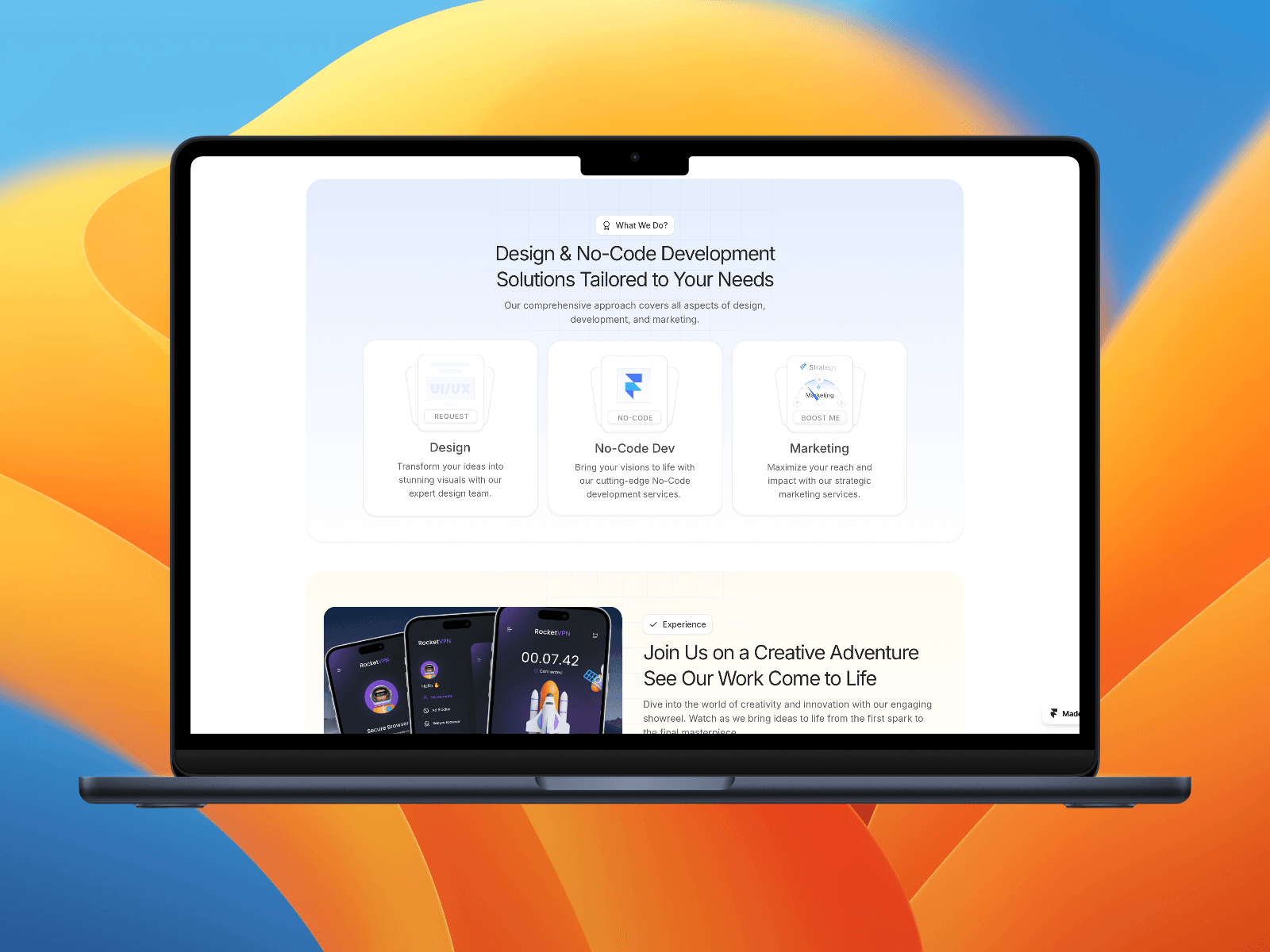 Thumbnail 2 for Hyperactive, a Framer Marketplace template by Faruk Yurtseven.