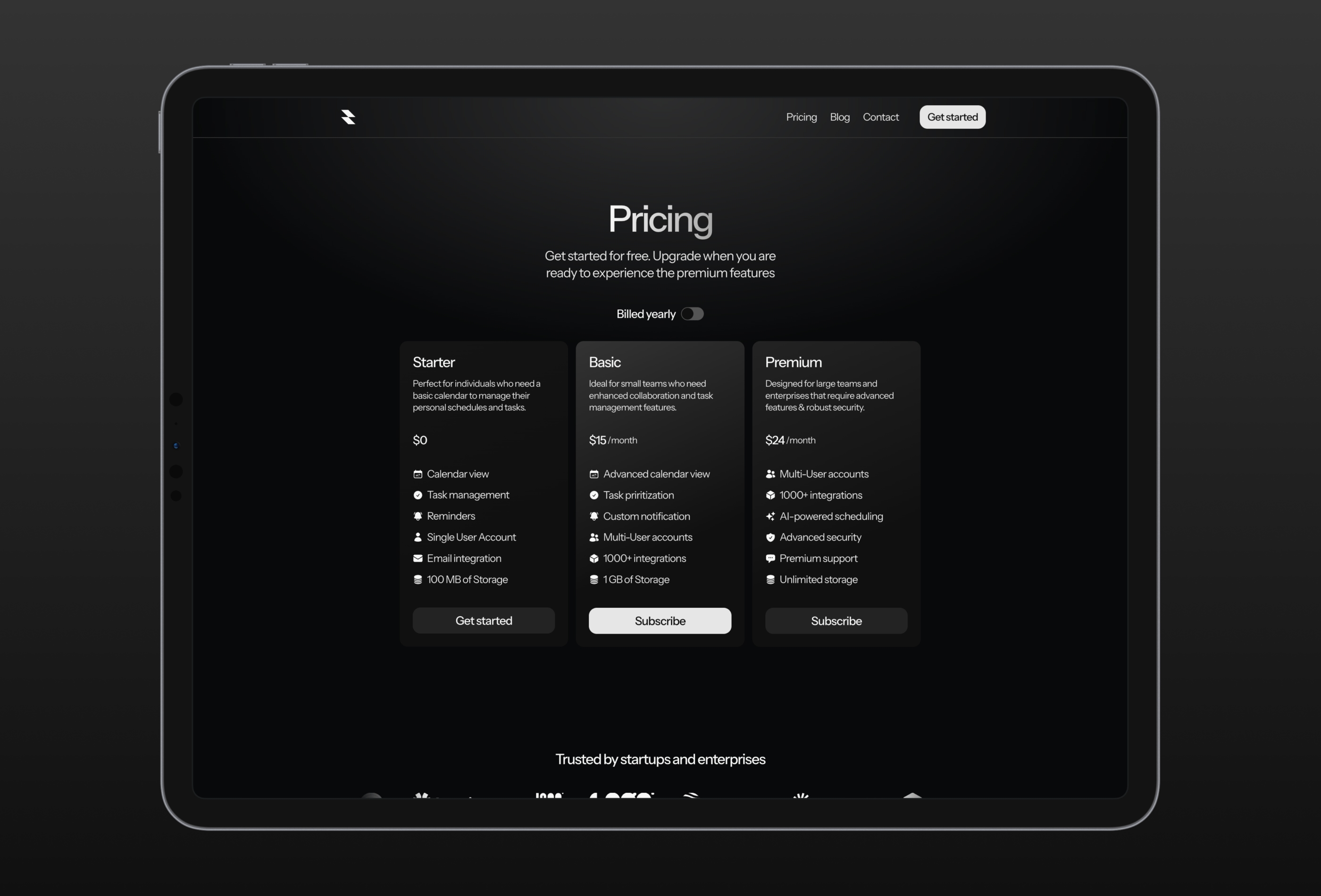 Screenshot 2 for Nonlinear, a Framer Marketplace template by Firdavs Abdunazarov.