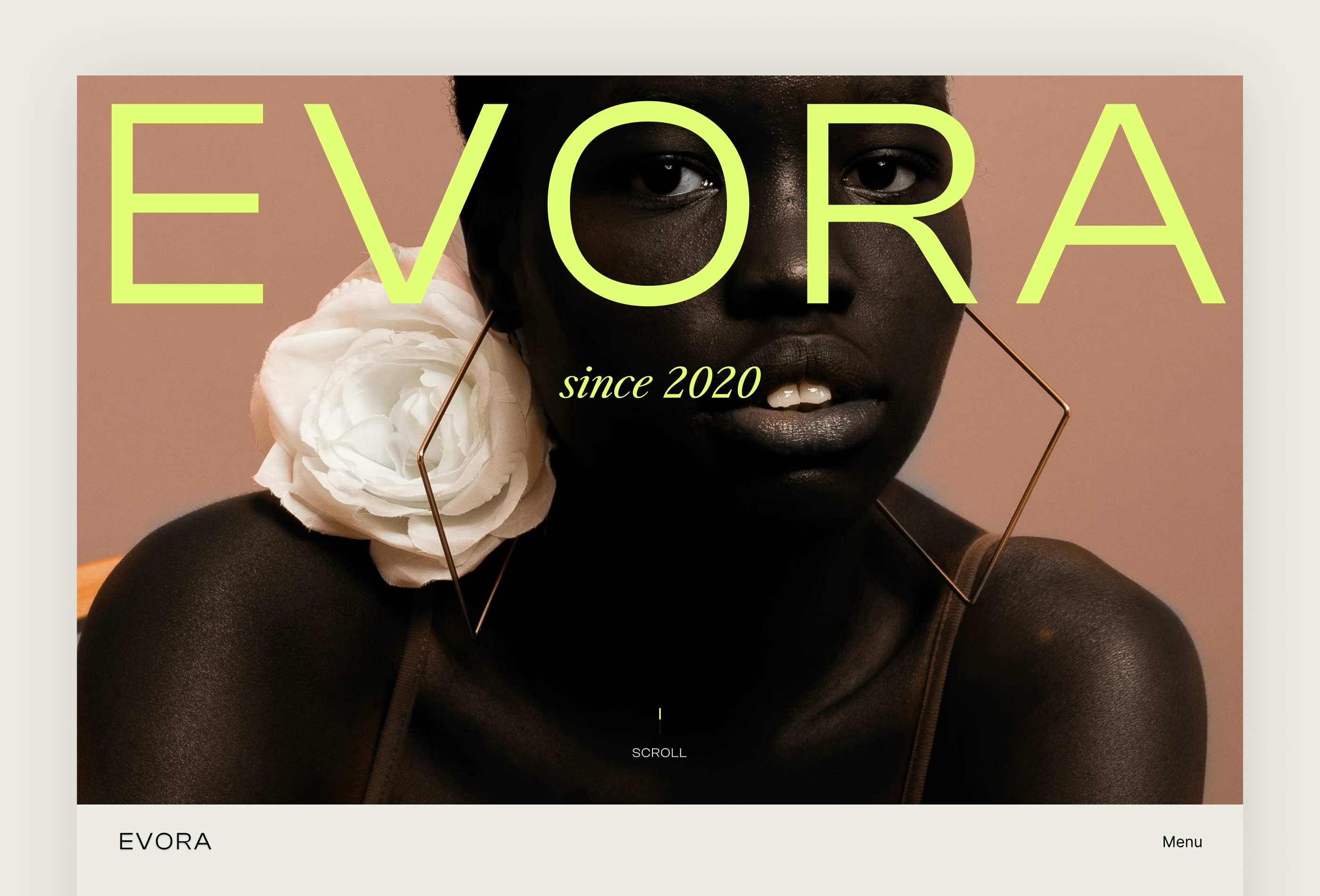 Thumbnail 2 for EVORA , a Framer Marketplace template by bujadesign.